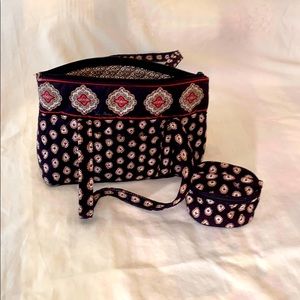 Vera Bradley Shoulder Bag with Small Zippered Case